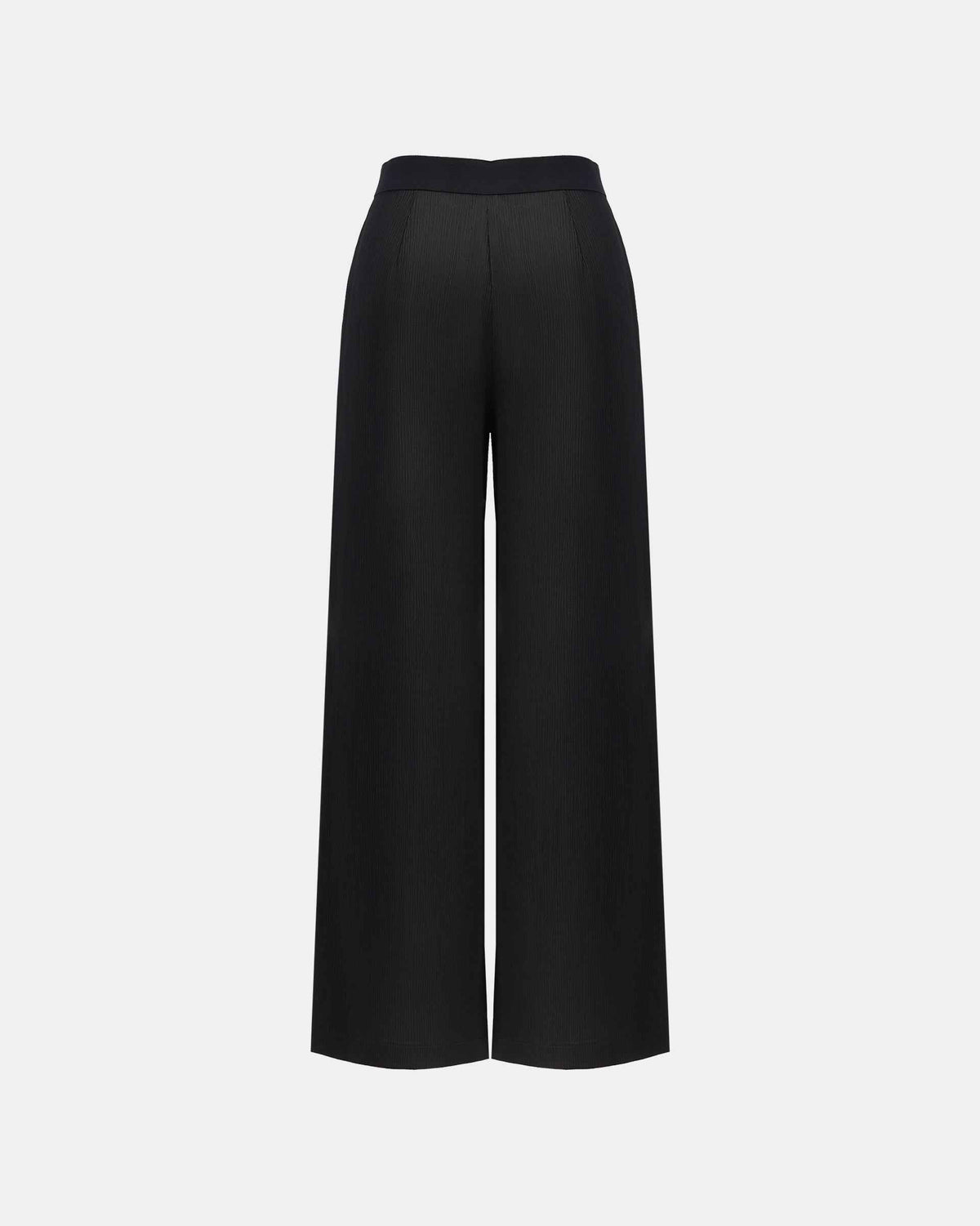 Slimming Black Wide-Leg Pants