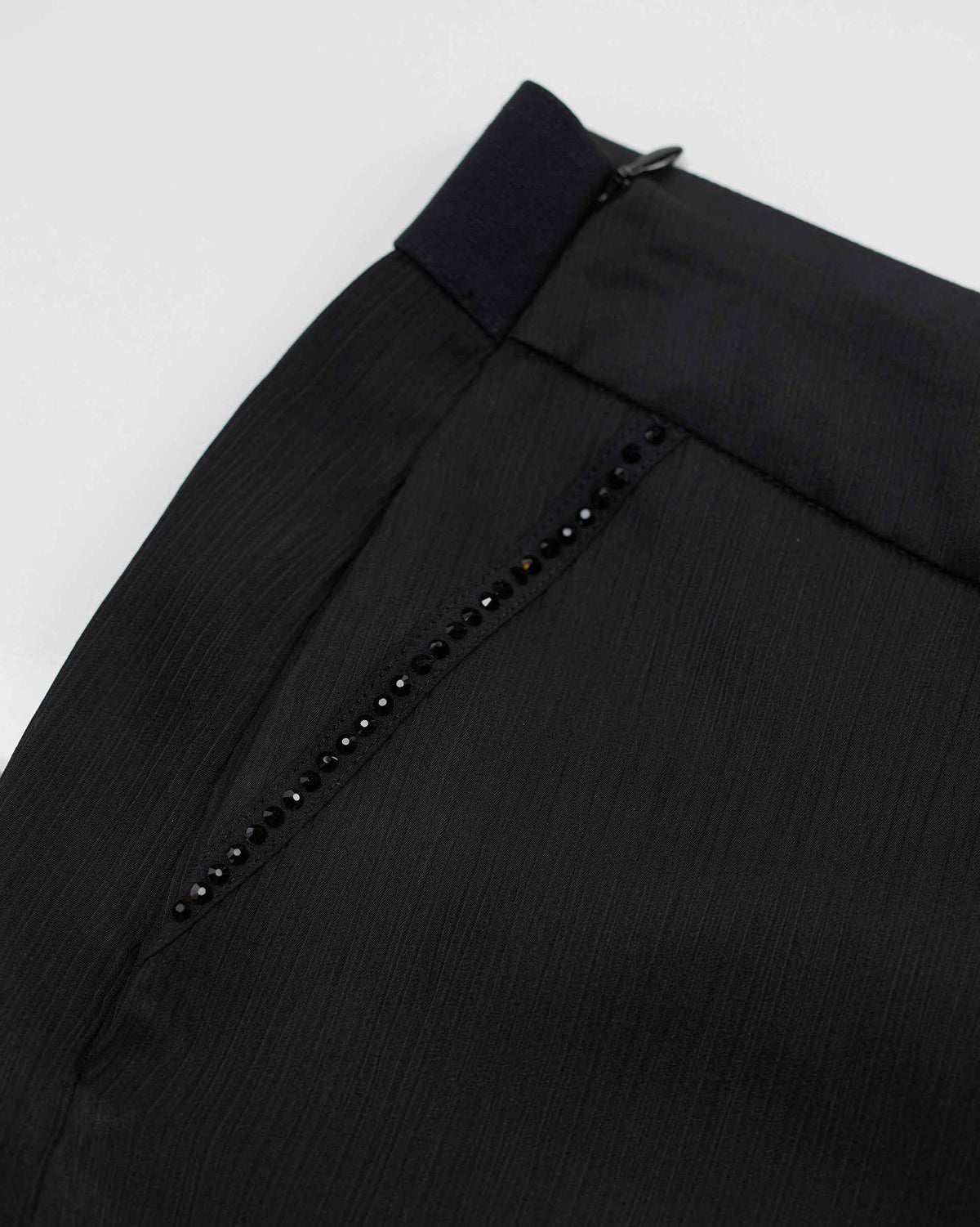 Slimming Black Wide-Leg Pants