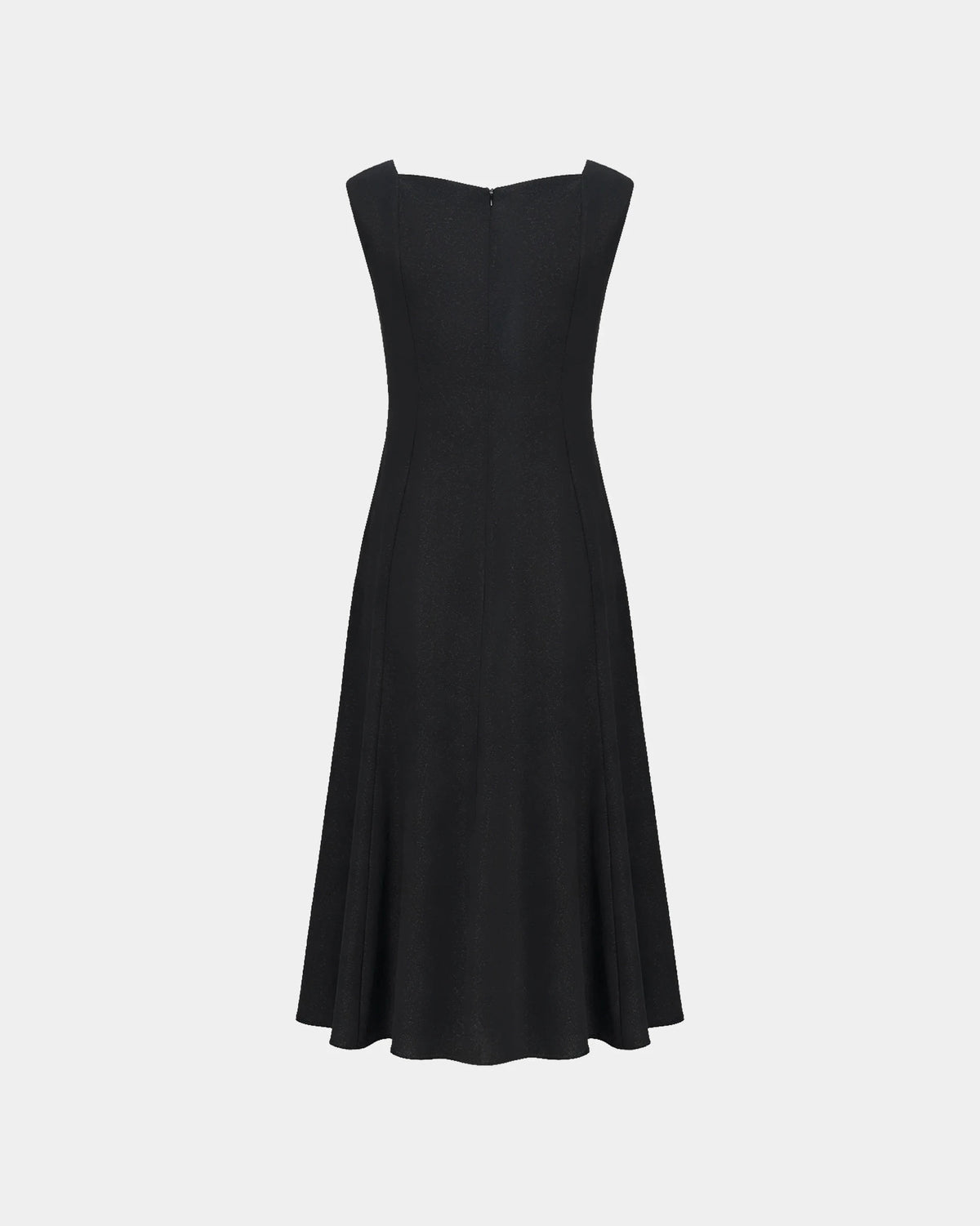 Quiet-Chord Draped Dress