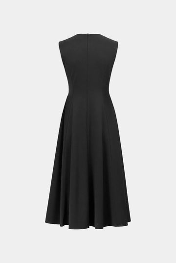 Openwork Fitted Dress