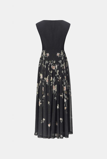 Peony Bloom Maxi Dress