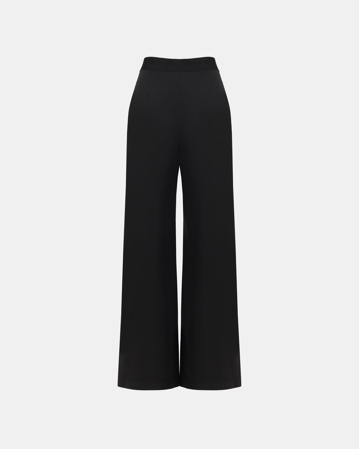 Tailored Black Wide-Leg Trousers - Sussiland