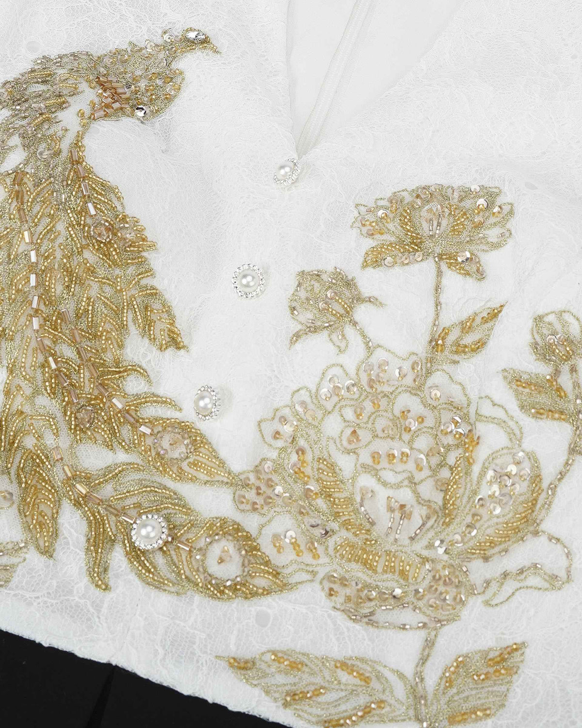 Golden Chang'an Mermaid Gown