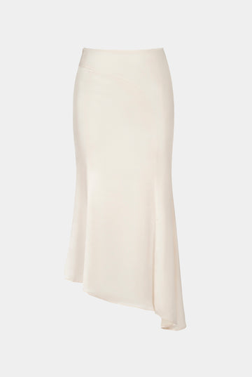 Asymmetrical Hem Fishtail Skirt - Sussiland