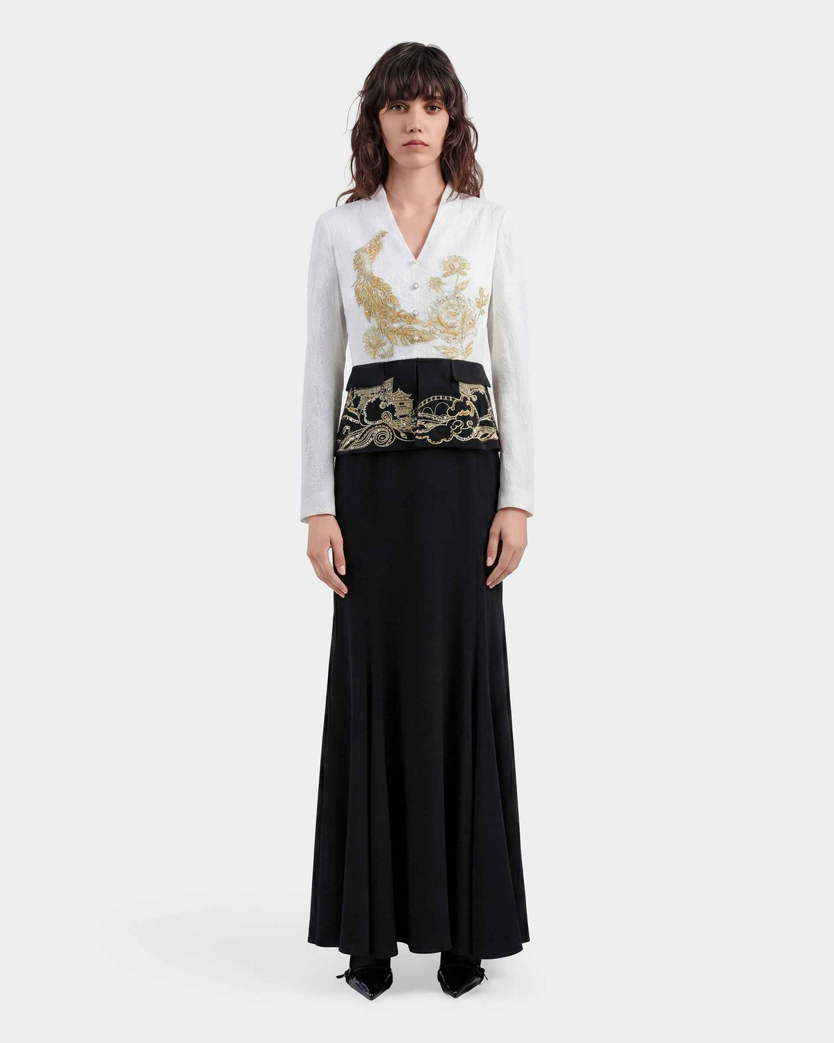 Customize : Golden Chang'an Mermaid Gown