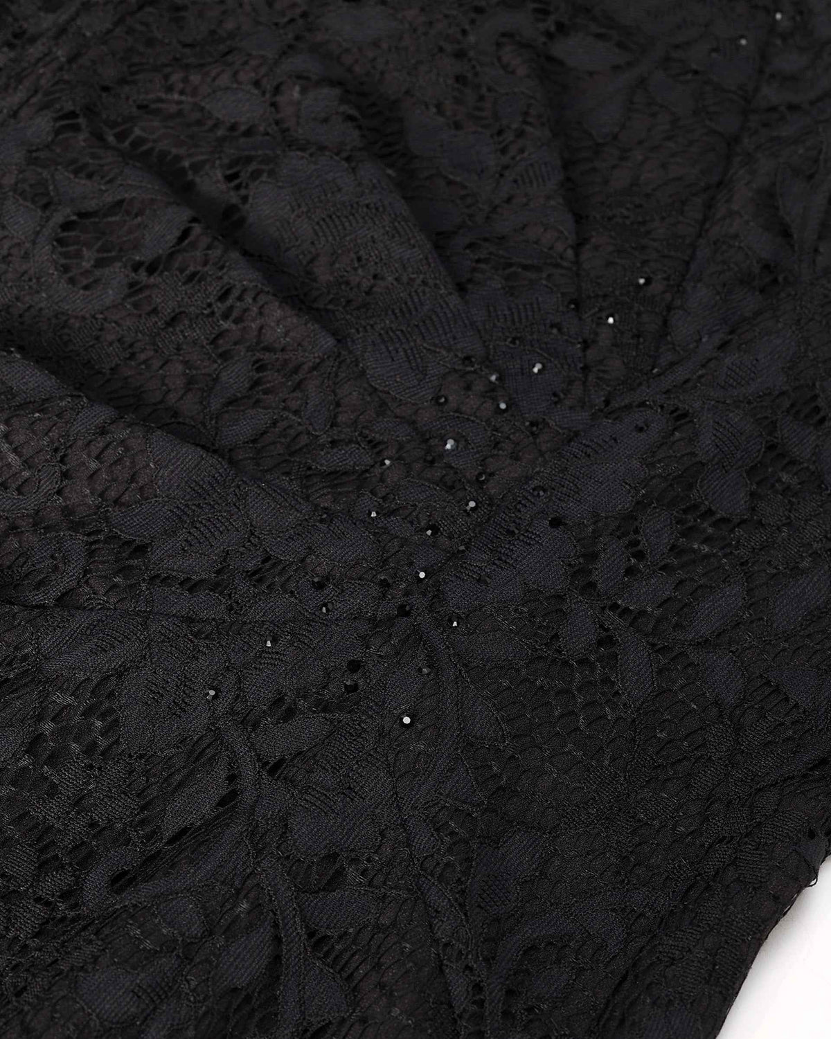 Elegant Lace Dress with Cinched Waist