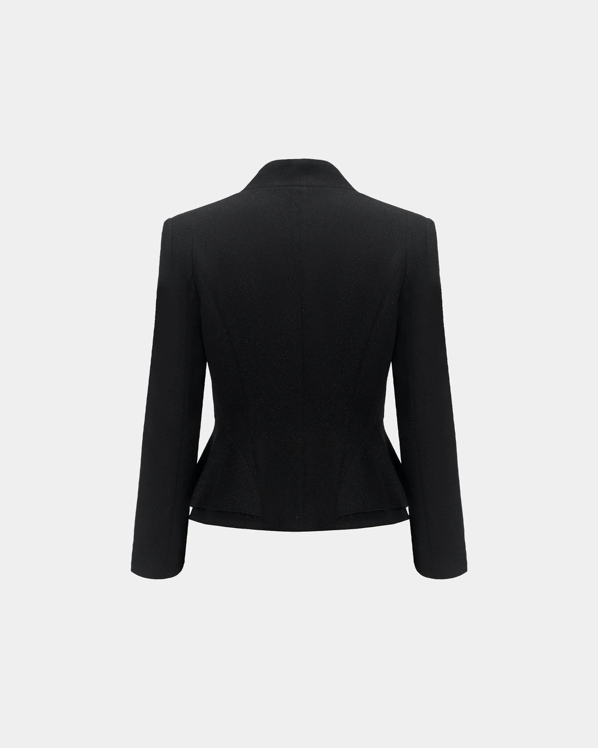 Plum-Shadow Embroidered Jacket