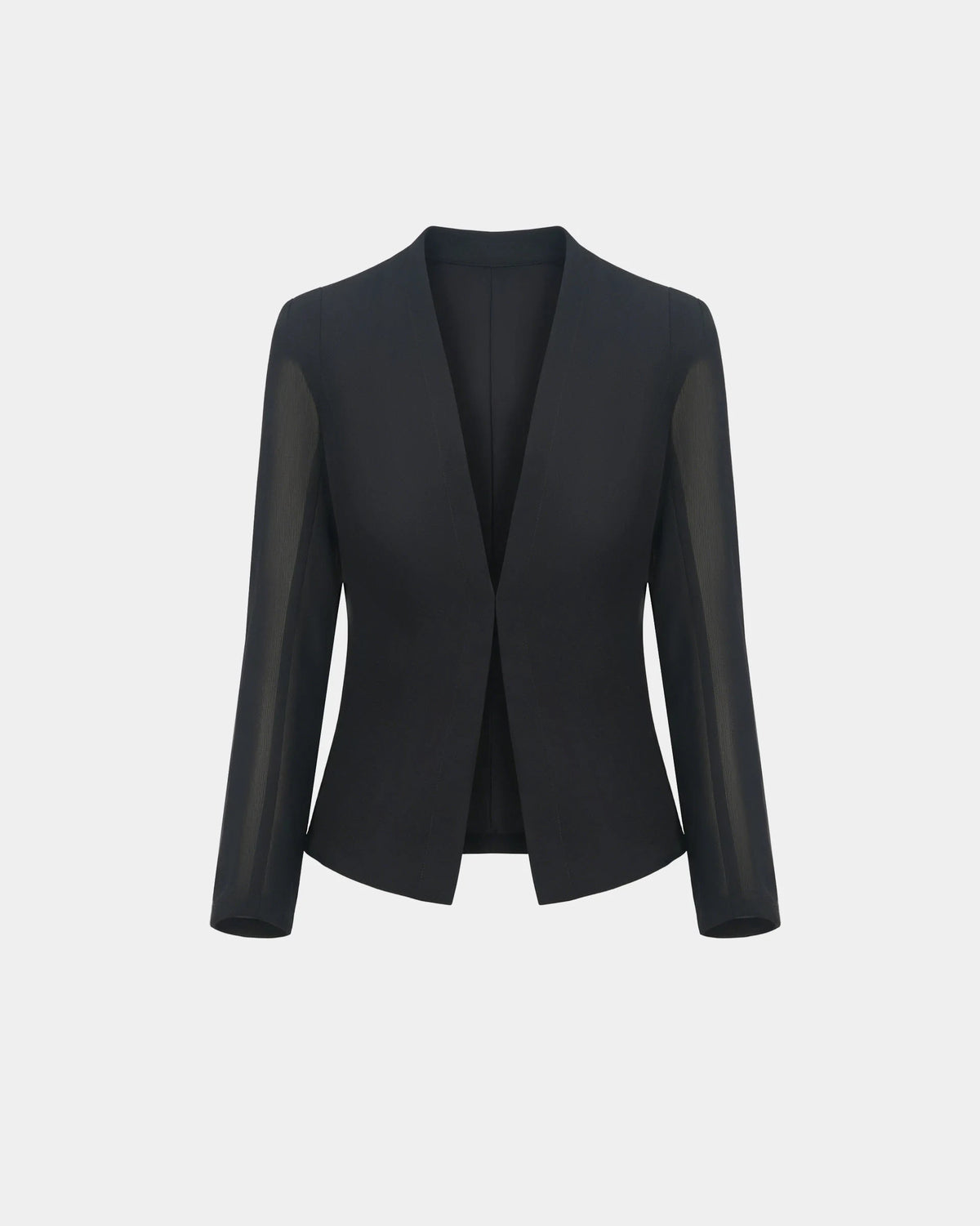 Bare-Branch Padded-Shoulder Jacket