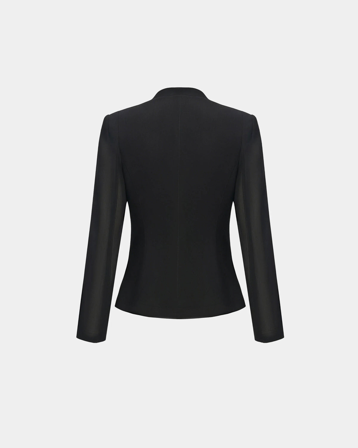 Bare-Branch Padded-Shoulder Jacket