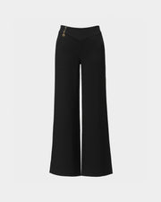 Classic Black Straight Trousers
