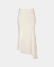Asymmetrical Hem Fishtail Skirt