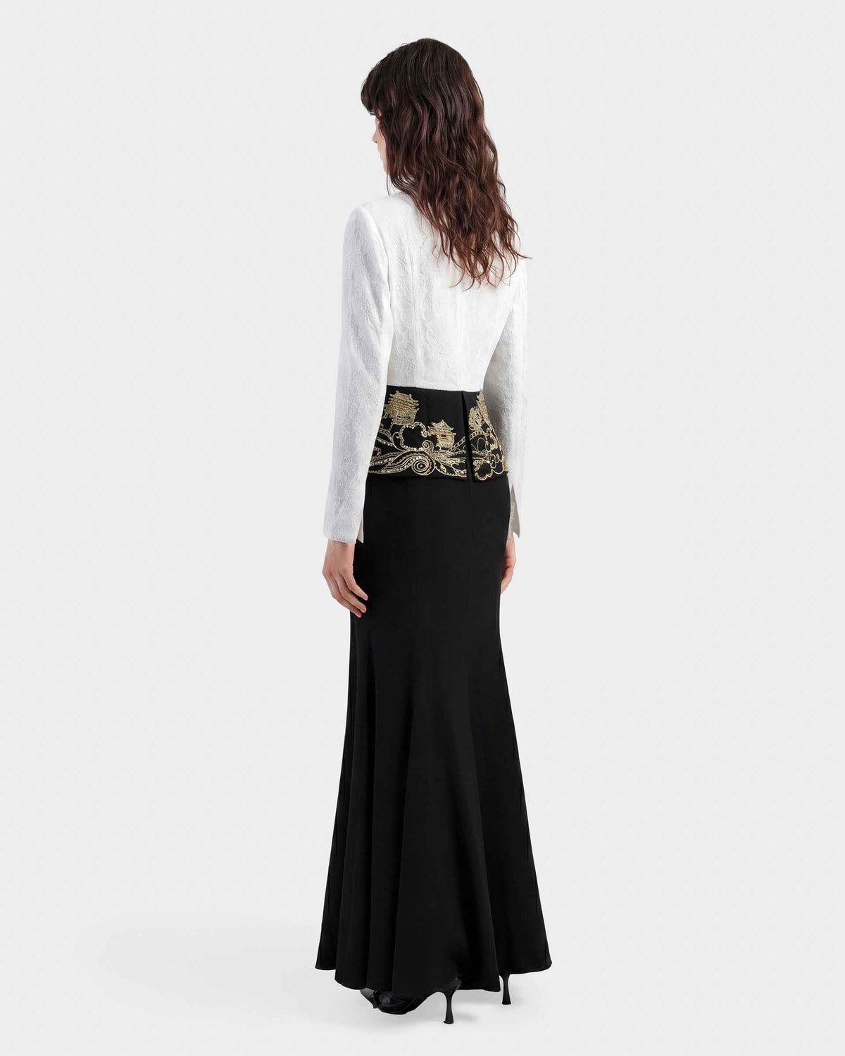 Customize : Golden Chang'an Mermaid Gown