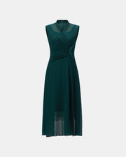 Casual Belted Maxi Dress